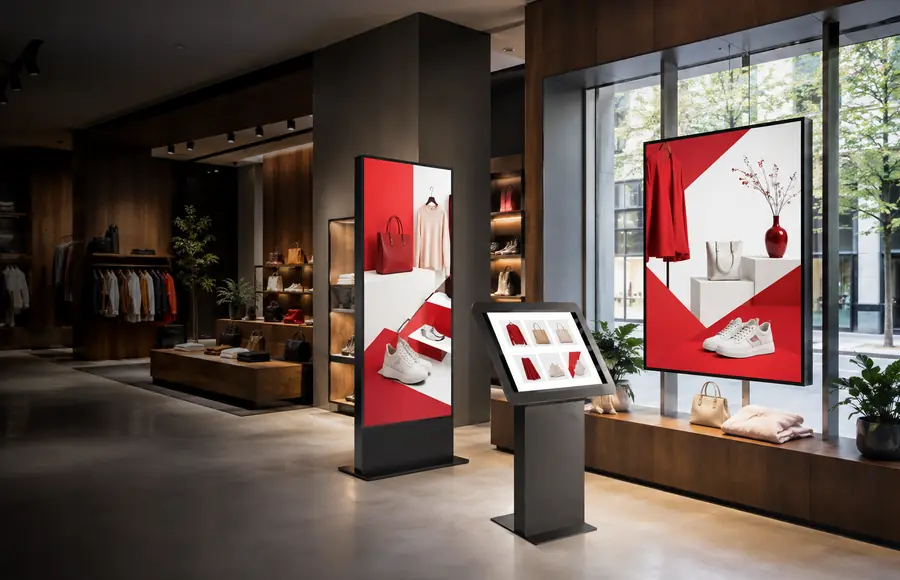 Retail digital signage application